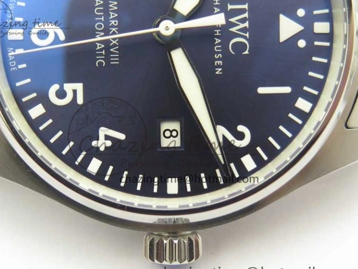 MIROTIME 0501 TimelessDesign Mark XVIII IW327016 Le Petit Prince MKS 1:1 Best Edition Blue Dial On SS Bracelet MIYOTA 9015 V 7206